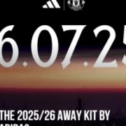 曼联官方：7月16日将发布新赛季客场球衣